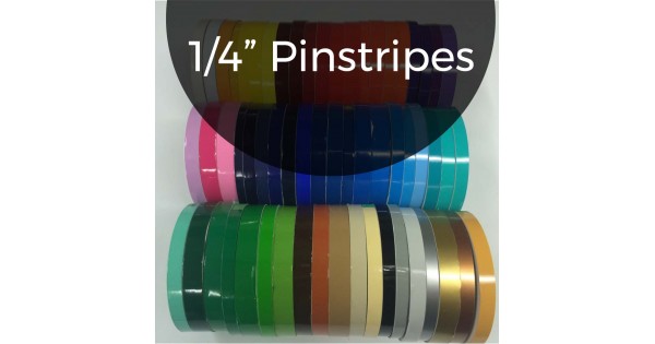 Epakh 4 Rolls Pinstripe Tape, Masking Tape in 1/16, 1/8, 1/4 and 1/2 Inch  Wide X